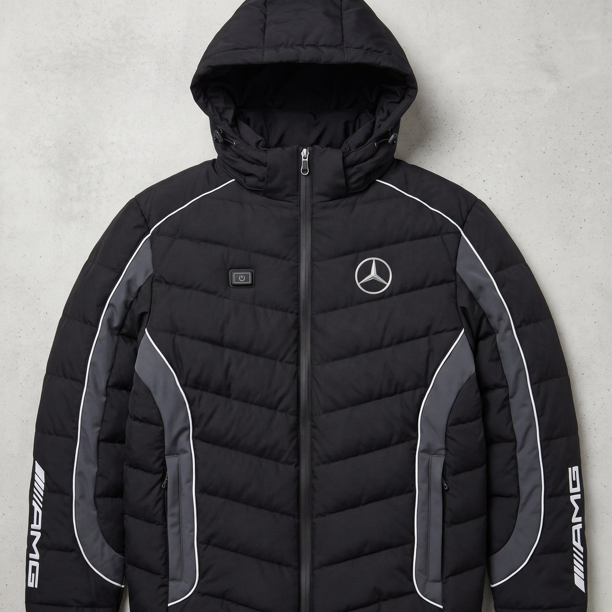 Mercedes-AMG edition heated puffer jacket, front