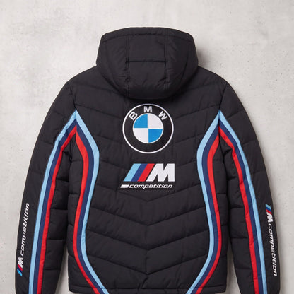 BMW M edition heated puffer jacket, back